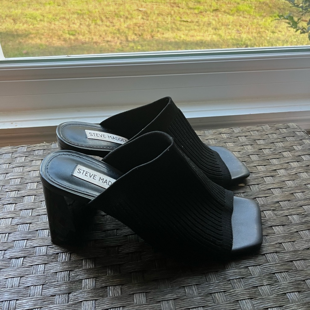 Steve madden sock heels size 6.5